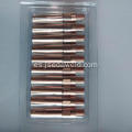 M6 * 45 * 1.0mm punta de contacto CuCrZr